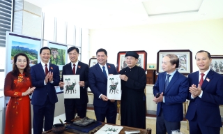 Độc đáo tranh dân gian Đông Hồ